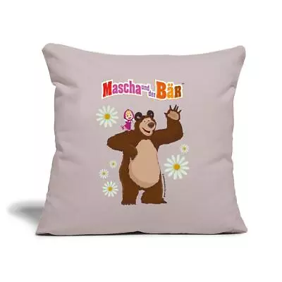 Masha And The Bear Waving Happy Pillowcase 45 X 45 Cm • £17.88