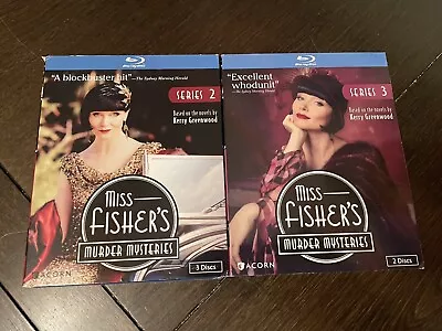 Miss Fisher's Murder Mysteries: Series 2 & 3 [Blu-ray] NEW Kerry Greenwood • $36.99