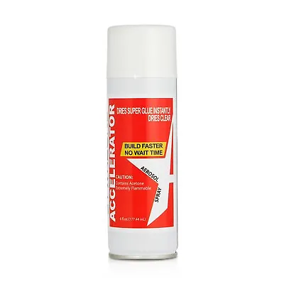 Starbond CA Glue Accelerator (6 Ounce) - Instantly Dries Super Glue • $16.49