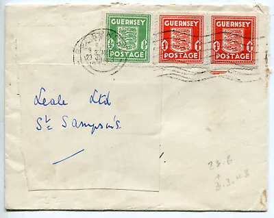 £4.99 • Buy 1942/43 Guernsey Envelope Used June 1942, Re-used March 1943