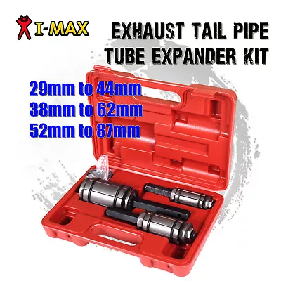 I-Max 3PCS Muffler Exhaust Tail Pipe Tube Expander Tool Dent Remover Car Auto • $58.90