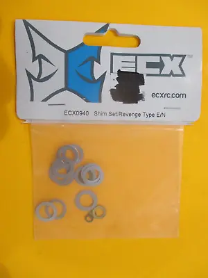 Ecx Horizon Hobby Ecx0940 Shim Set Revenge Type E/n Sealed Nos Vtg R/c • $9