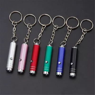 Light Lamp Micro LED Flashlight Keychain Torch Outdoor Camping  Durable • £3.40