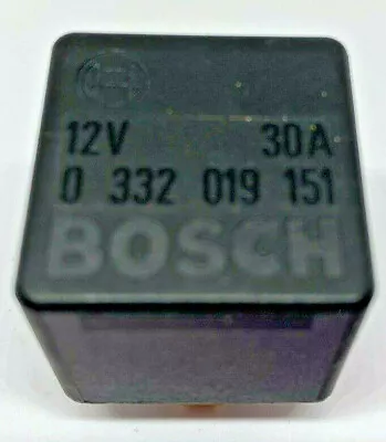 Main Current Relay 0 332 019 151 New Genuine BOSCH 12V 30A • £24.98