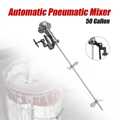 $149.15 • Buy Pneumatic Automatic Paint Mixer Machine 50 Gallon Paint Shaker Air Agitator USA