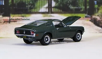 1967 1968 Ford Mustang GT Fastback Muscle Pony Car 1/64 Scale Limited Edition H • $21.99