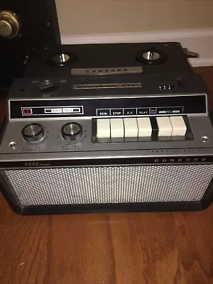 Vintage Concord 444 Reel-to-Reel Tape Recorder Player W/Microphones *Works* • $175