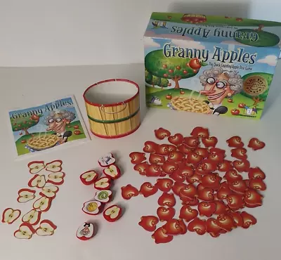 Game Granny Apples The Quick Counting Apple Dice Game Complete Fun With Math • $8