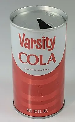 Vintage Varsity Cola Soda Pop Can Straight Steel Graf's Milwaukee WI • $9.99
