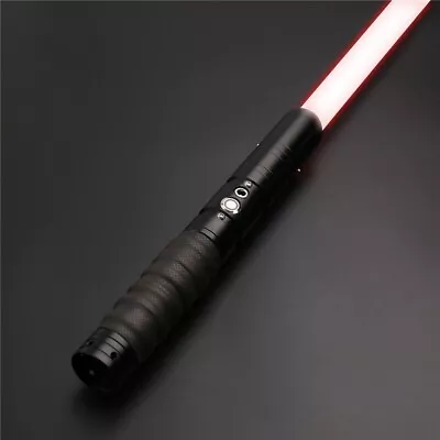 Lightsaber FX Battle Ready Dueling Saber Black Handle - 12 Colors - Smooth Swing • $137.05