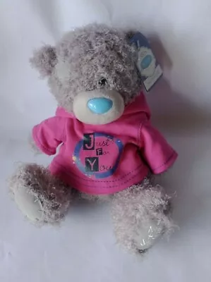 TATTY TEDDY Me To You Plush Grey Bear (20 Cm Hot Pink Just For You ) . • $28.89