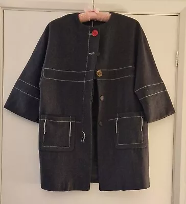 BNWT Marni Grey Wool Blend Jacket 8 - Immaculate • £45