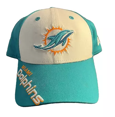 Miami Dolphins 9forty New Era Adjustable Baseball Hat Genuine NFL Teal/White • $19.99