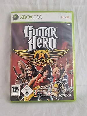 Guitar Hero Aerosmith Xbox 360 Game Complete With Tour Book Manual • $14.99