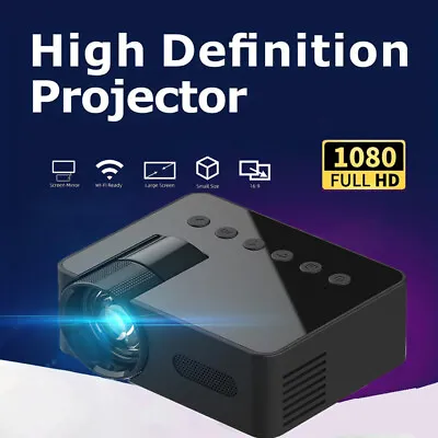 Mini Projector 3D LED Mini WiFi Video Home Theater Cinema For IOS Android System • $36.99