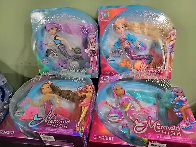 Mermaid High 4 Dolls Full Collection Mari Oceanna Searra And Finly • $85