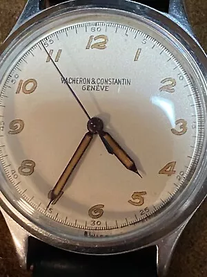 $9750 • Buy  Vacheron Constantin 4301 Stainless Steel Vintage 1940’s-extract Archives Papers