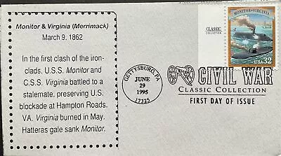 Informative 2975 Civil War USS Monitor CSS. Virginia Battle Hampton Roads • $2.96