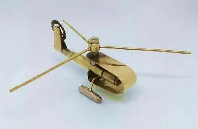 £39.37 • Buy Trench Art Helicopter Paperweight Military Made From WW2 Original Shells Bullets