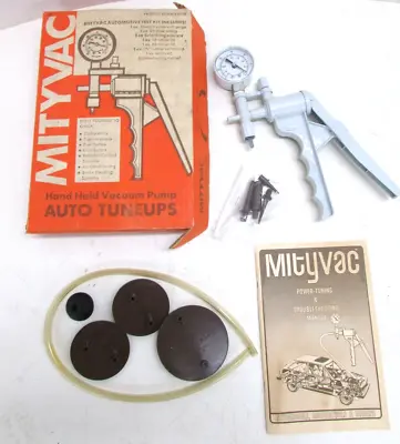 Nos! Mityvac Automotive Test Kit  #6810 Hand Held Vacuum Pump Auto Tuneups • $34.99