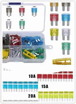 50-140pcs ATR Micro2 Blade Fuses Assorted Kit  Truck 30A 25A 20A 15A 10A 7.5A 5A • $8.99