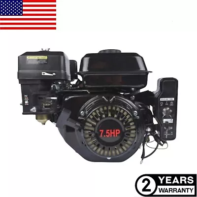 7.5HP 212cc Gas Engine Motor Electric Start Horizontal Engine 4-Stroke Go Kart • $168.99