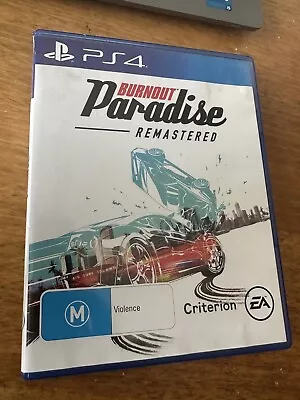 Burnout Paradise Remastered Ps4 Playstation 4 • $27.50