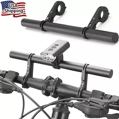 30CM Bike Handlebar Extender Alloy Bicycle Dual Support Extension Bracket Holder • $10.89