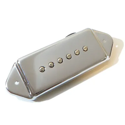 Electric Guitar Pickup ARTEC P90 Dog Eared Chrome 48mm Poles • £22.95