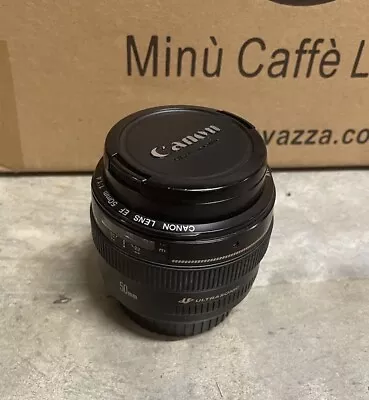 Canon EF 50mm F1.4 USM Standard Lens - Black • $140.50