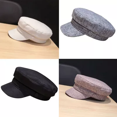 Men's And Women's Fashion Vintage Bretani Beret Sailor Captain Hat Fisherman Hat • $45.86