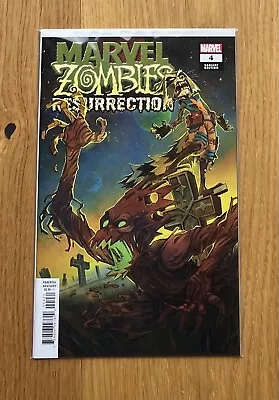 MARVEL ZOMBIES: RESURRECTION #4 Shavrin Variant Cover Marvel Comics • $4.40