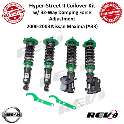 REV9 Hyper-Street II Coilover Upgrade Kit For 2000-2003 Nissan Maxima (A33) • $550