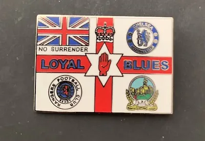 £3 • Buy Linfield Fc Blues Brother’s Badge