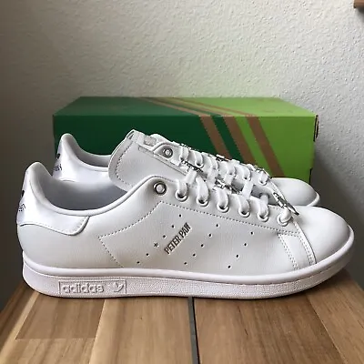 “New” Adidas Stan Smith X Peter Pan X Tinker Bell Disney Men’s Shoes Size 11 • $79.95