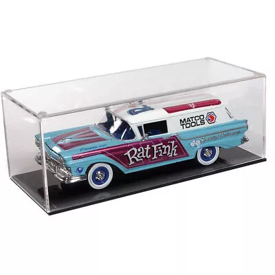 1:24 Acrylic Display Case - Clear W/ Black Base • $19.99