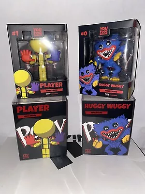 Youtooz: Poppy Playtime- Huggy Wuggy And Player Vinyl Figure • £193.03