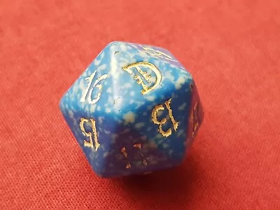 Magic The Gathering DECKMASTERS BLUE Used D20 SPINDOWN DICE DIE MTG • $34.95