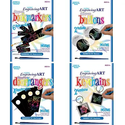 £3.99 • Buy Engraving Art - Make Your Own Bookmark - Keyring - Door Hangers - Badges