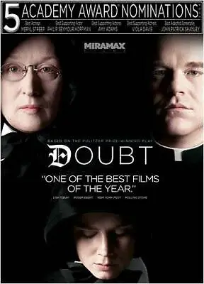 Doubt - DVD By Meryl StreepPhilip Seymour HoffmanAmy AdamsViola Davis - GOOD • $4.16