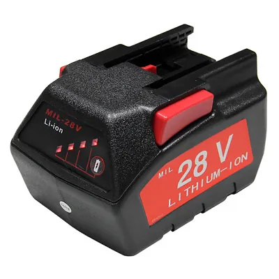 Refuelergy For MILWAUKEE 28V M28 V28 Power Tool Battery 48-11-2830 W/LED Gauge • $49.98