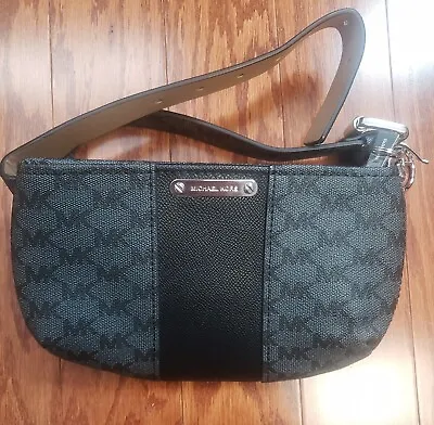 Michael Kors Adjustable Belt Bag/Pouch Size S/M Grey 556137 Zip With Box • $21.90