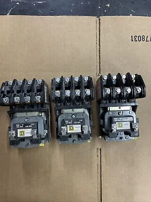 1- Square D 30amp 4pole Lighting Contactor 8903l040 120vcoil • $179.99