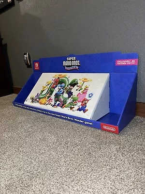 Super Mario Bros. Wonder 3FT Horizontal Display + Bonus 4FT  -Walmart- 2023 • $130