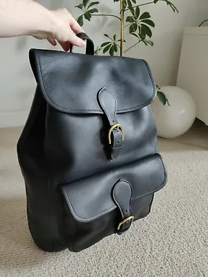 £500 • Buy BRAND NEW 90s Original!!! Classic Large VEGAN Leather Backpack