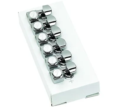 Genuine Fender 099-0818-100 6 Inline Strat Tele 2 Pin Chrome Locking Tuners NEW • $59.95