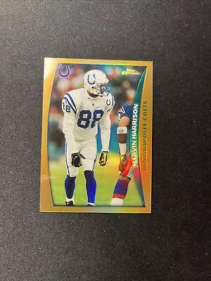 1998 Topps Chrome - #161 Marvin Harrison REFRACTOR • $11