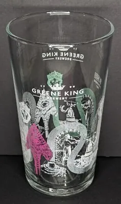 3 X Green King Craft Beer Pint Glases Brand New Bar Gift Man Cave • £12.99
