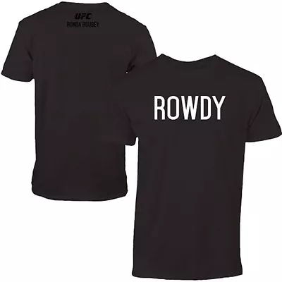 Rowdy Ronda Rousey UFC 184 YOUTH Walkout T-Shirt SMall Medium Large XL • £10.44