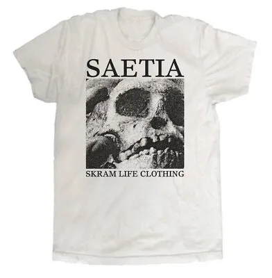 $24.99 • Buy Saetia Band T-shirt, Screamo Band T-shirt, Skram Life Clothing TE5763